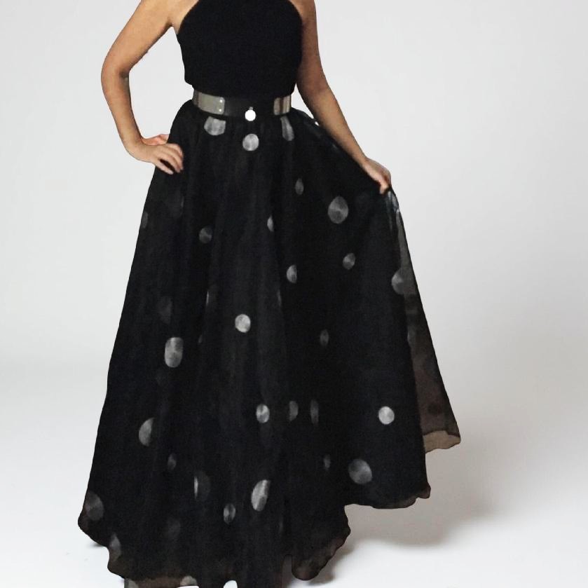 Dlouhá společenská sukně BOROS SK-L-OBL02